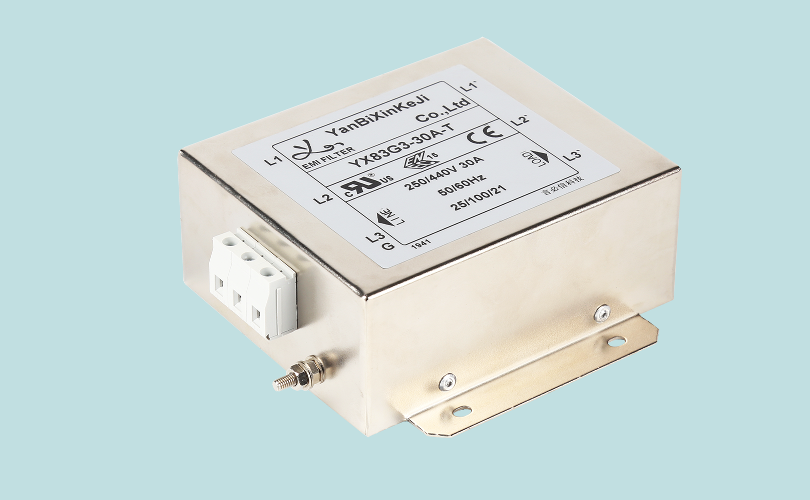 YX-83三相三线电源滤波器